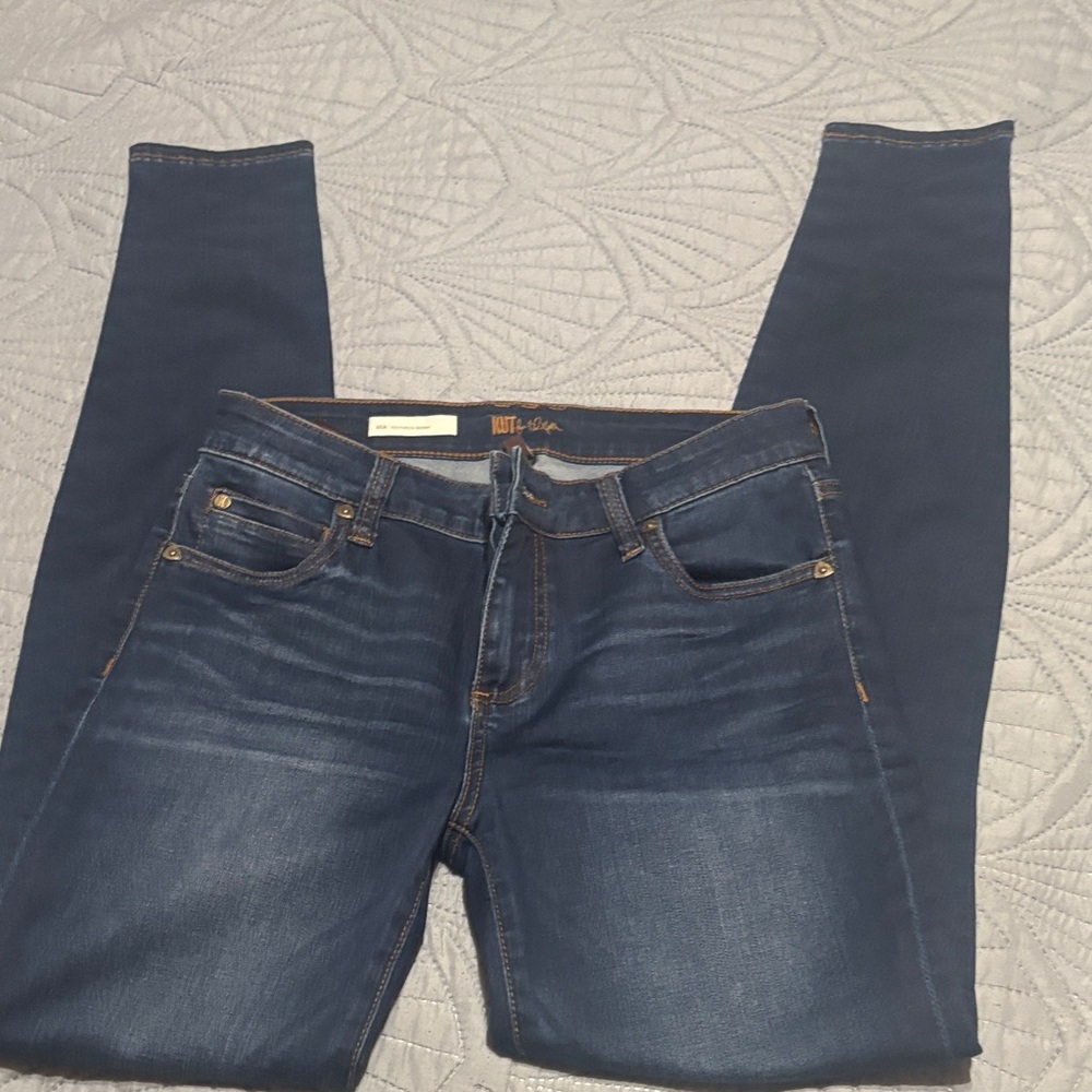 Kut from the Kloth Dark Blue Skinny Jeans